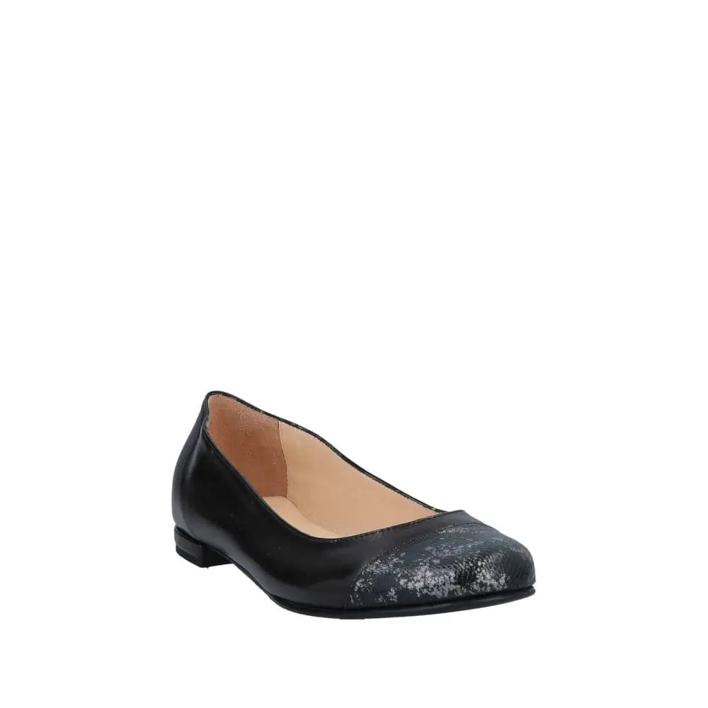 MAMADRAGUE-ballerina-vista-punta-nappa-rettile-nero