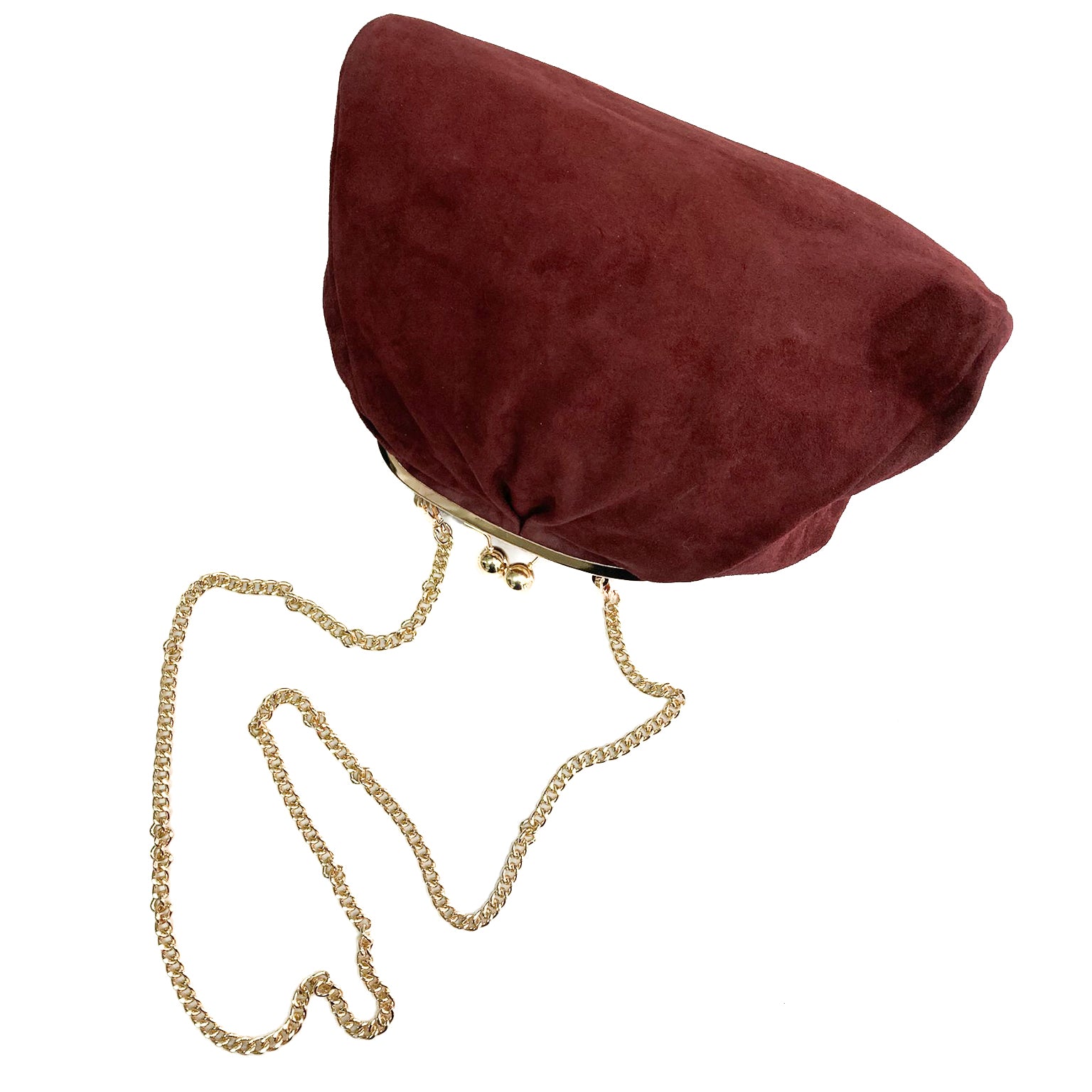 marsiglia-bag-camoscio-bordeaux-vista-sopra-con-catena-chiusura-clik-clak