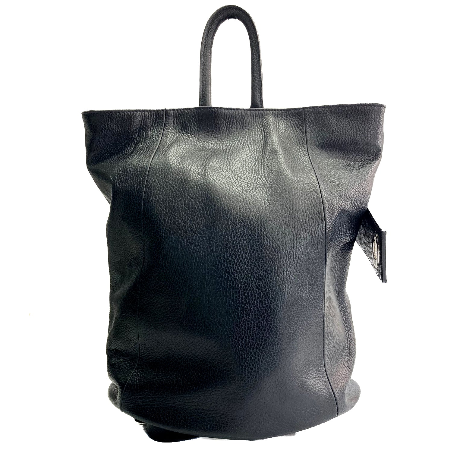 MONTEREY-accessori-zaino-vista-frontale-maniglia-vitello-nero