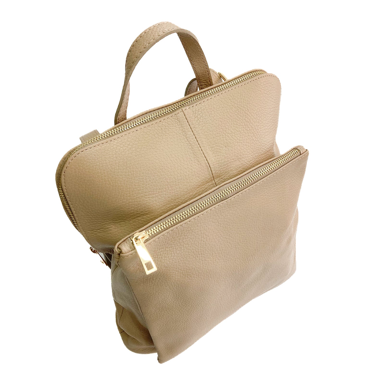 NAPA-BAG-borse-zaino-vista-laterale-vitello-tortora