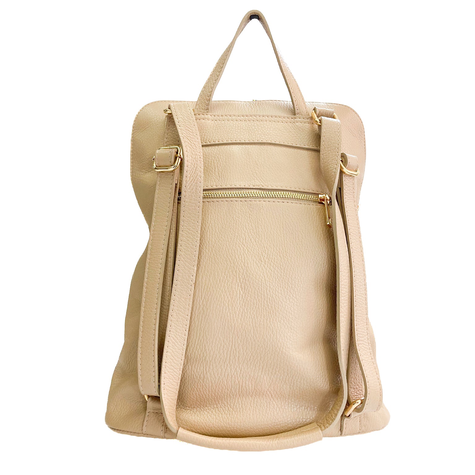 NAPA-BAG-borse-zaino-vista-posteriore-sopra-vitello-tortora