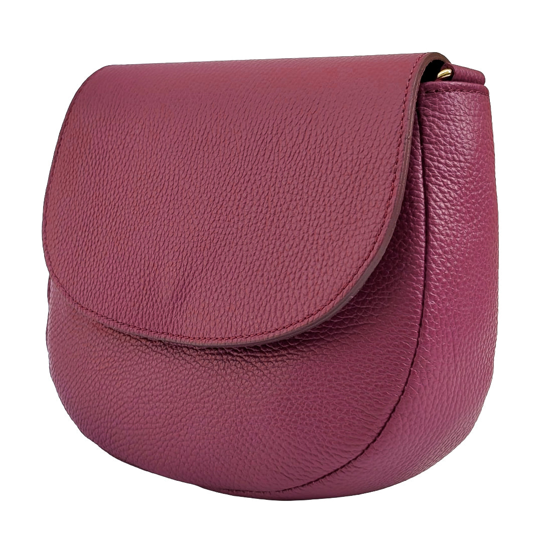 Nora Bag Vitello Amaranto
