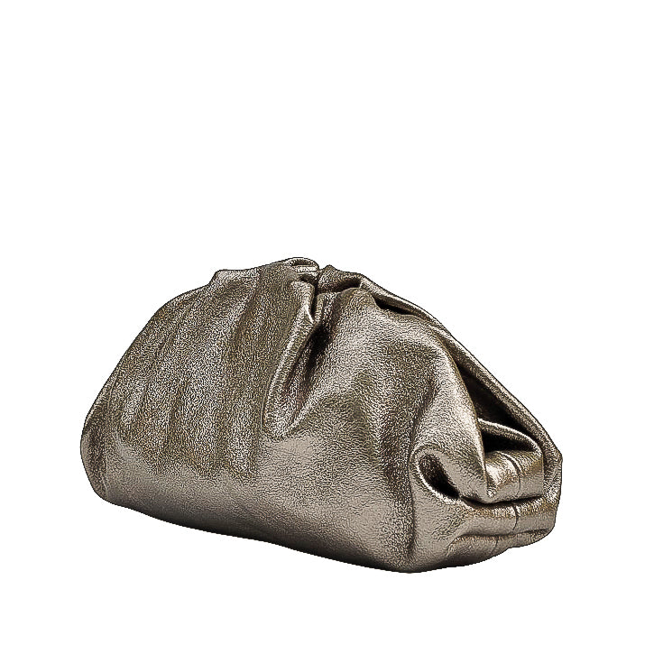 NUVOLETTA-BAG-borse-pochette-vista-laterale-laminato-bronzo