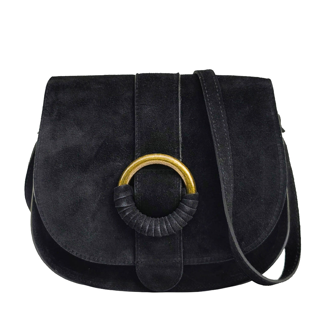 Ofelia Bag Camoscio Nero