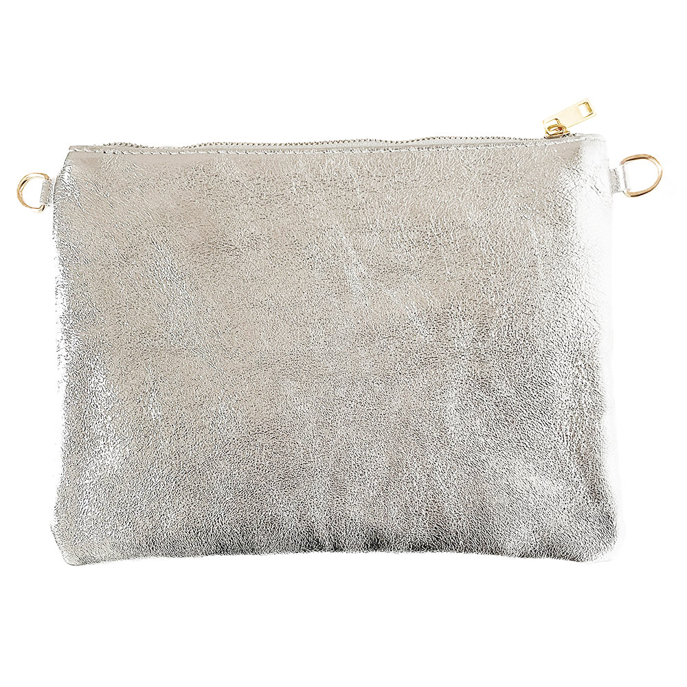 OLIVIA-BAG-borse-pochette-vista-frontale-laminato-argento