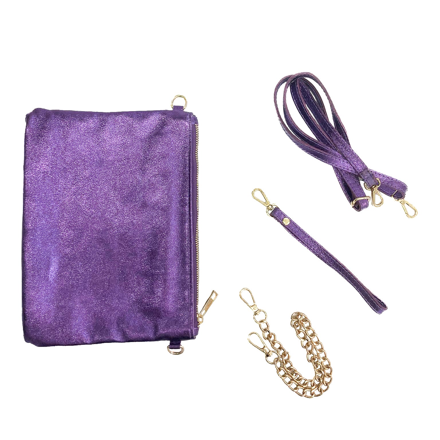 OLIVIA-BAG-borse-pochette-vista-sopra-completa-laminato-viola