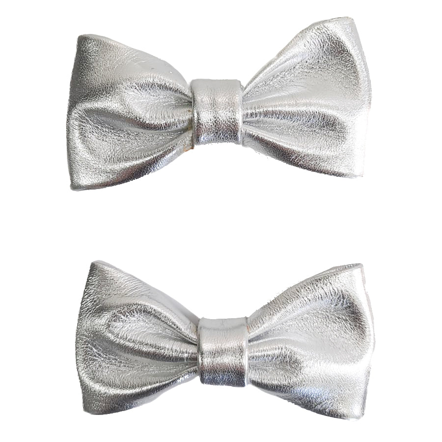 PAPILLON-ARGENTO-accessori-vista-frontale-paio-diritto-laminato-argento