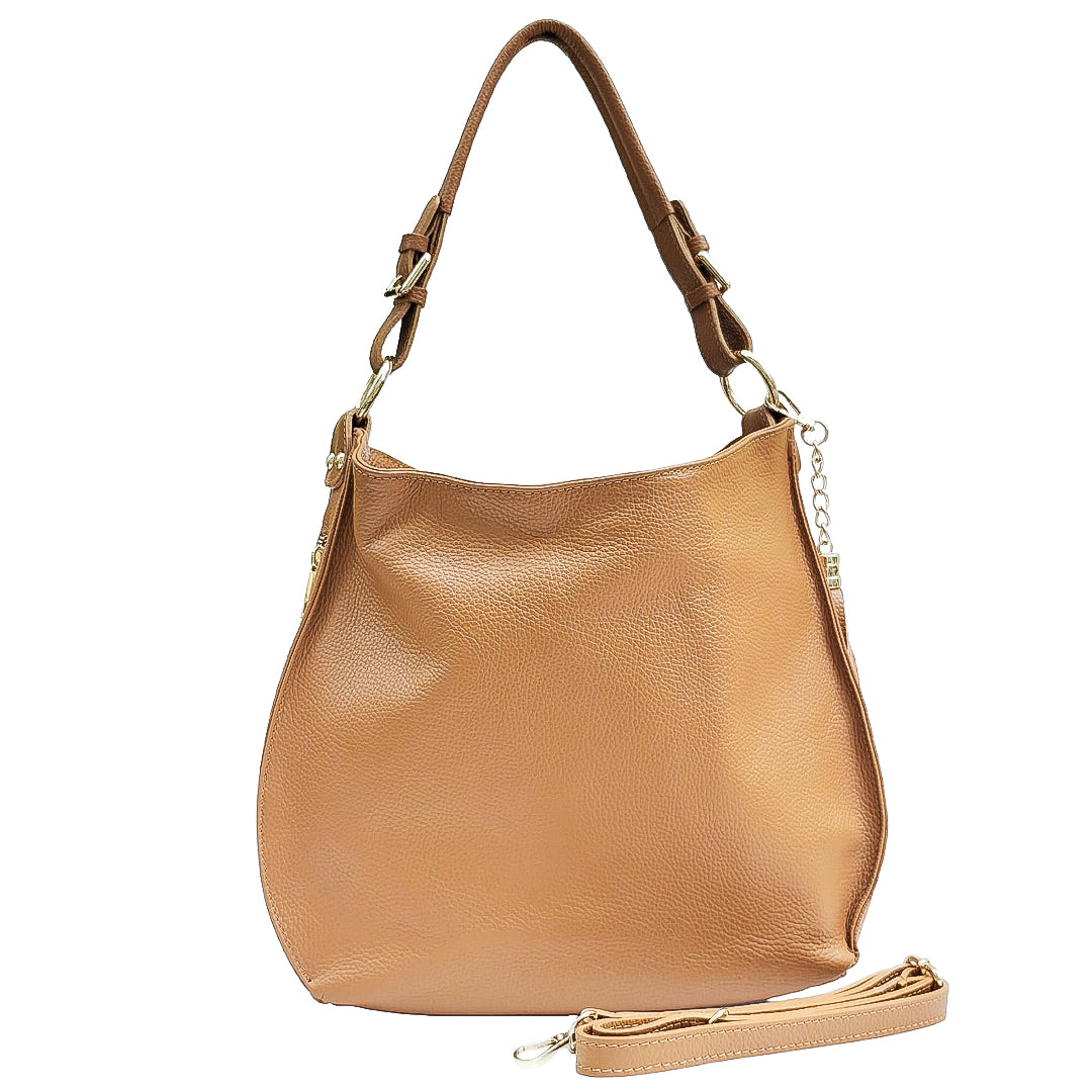 PILAR-BAG-borse-accessori-vista-frontale-con-tracolla-vitello-cuoio