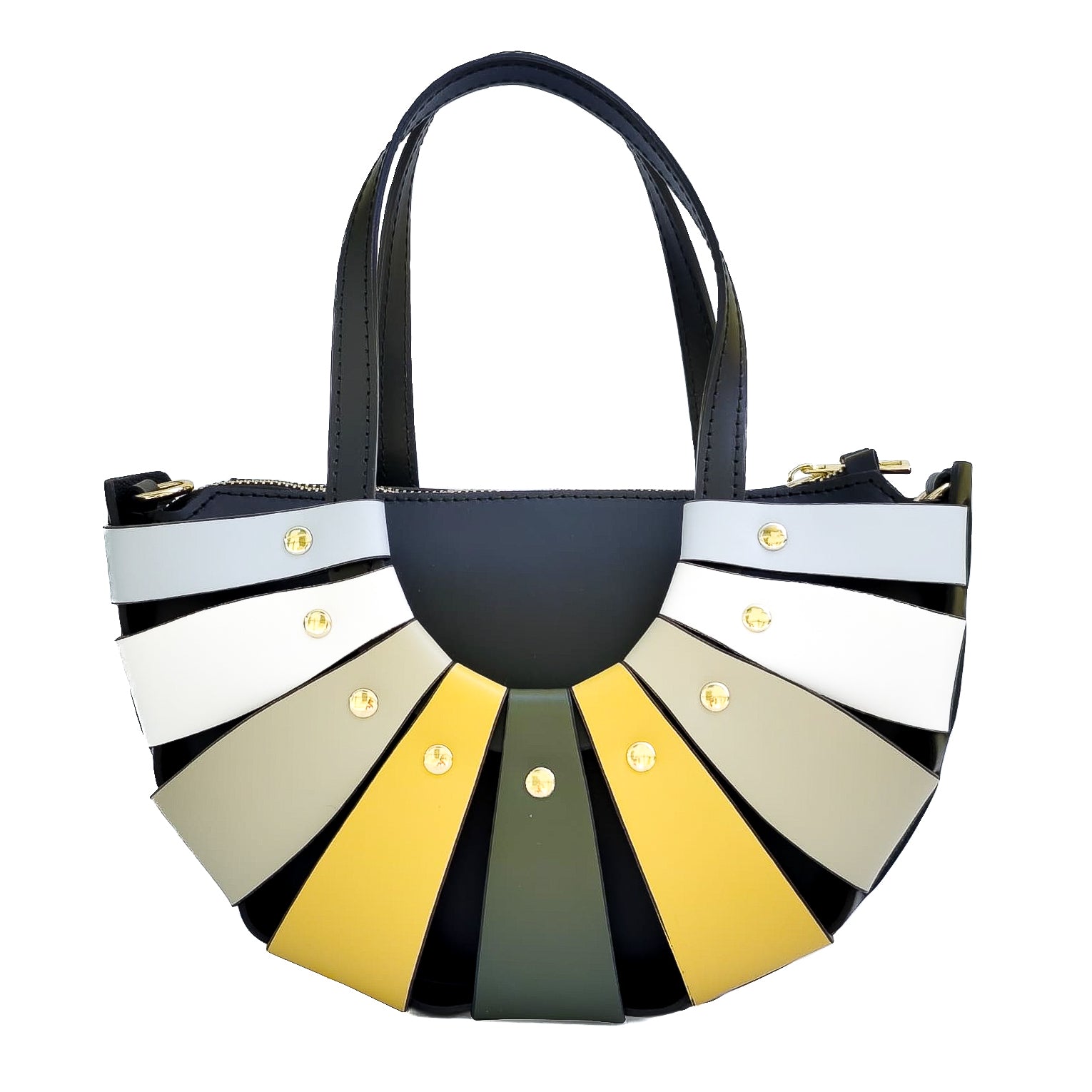 RAGGIO-BAG-borsa-accessori-vista-frontale-vitello-nero