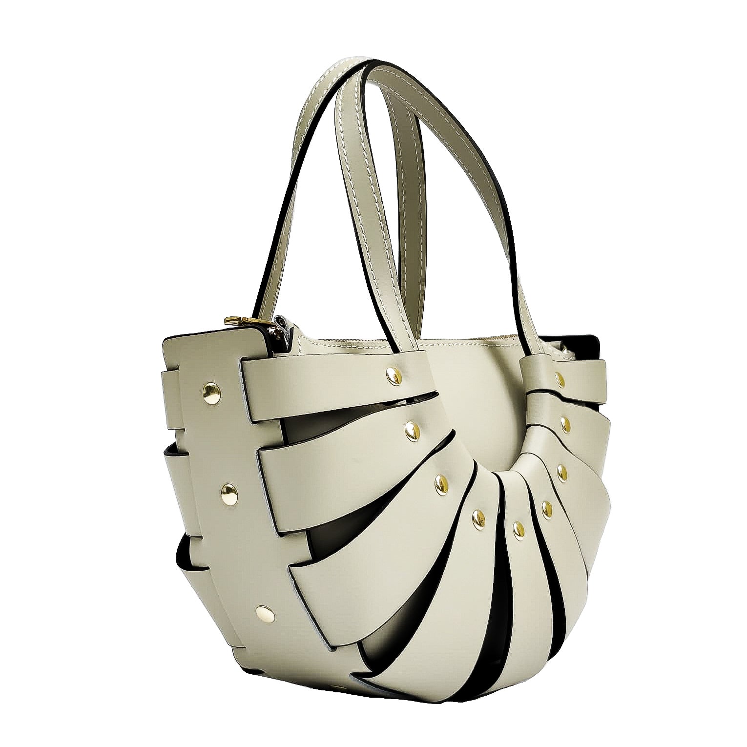RAGGIO-BAG-borsa-accessori-vista-laterale-vitello-polvere