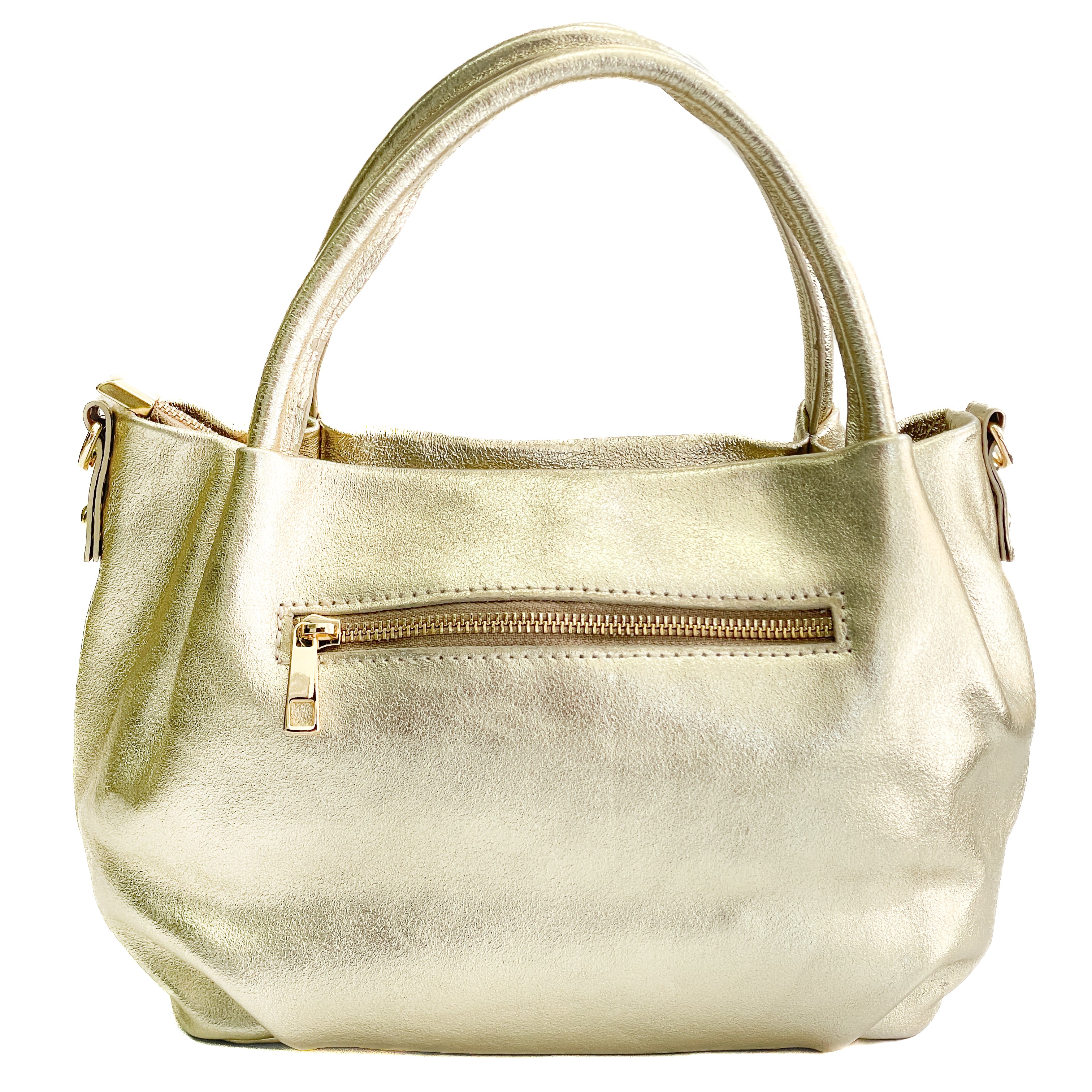 SEATTLE-BAG-borse-vista-posteriore-cerniera-laminato-platino