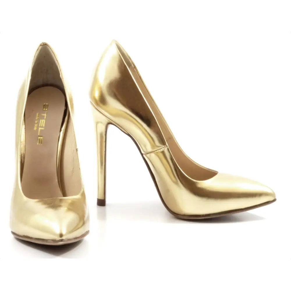 STEFY-decollete-vista-lpunta-tallone-frontale-specchio-oro-made-in-italy