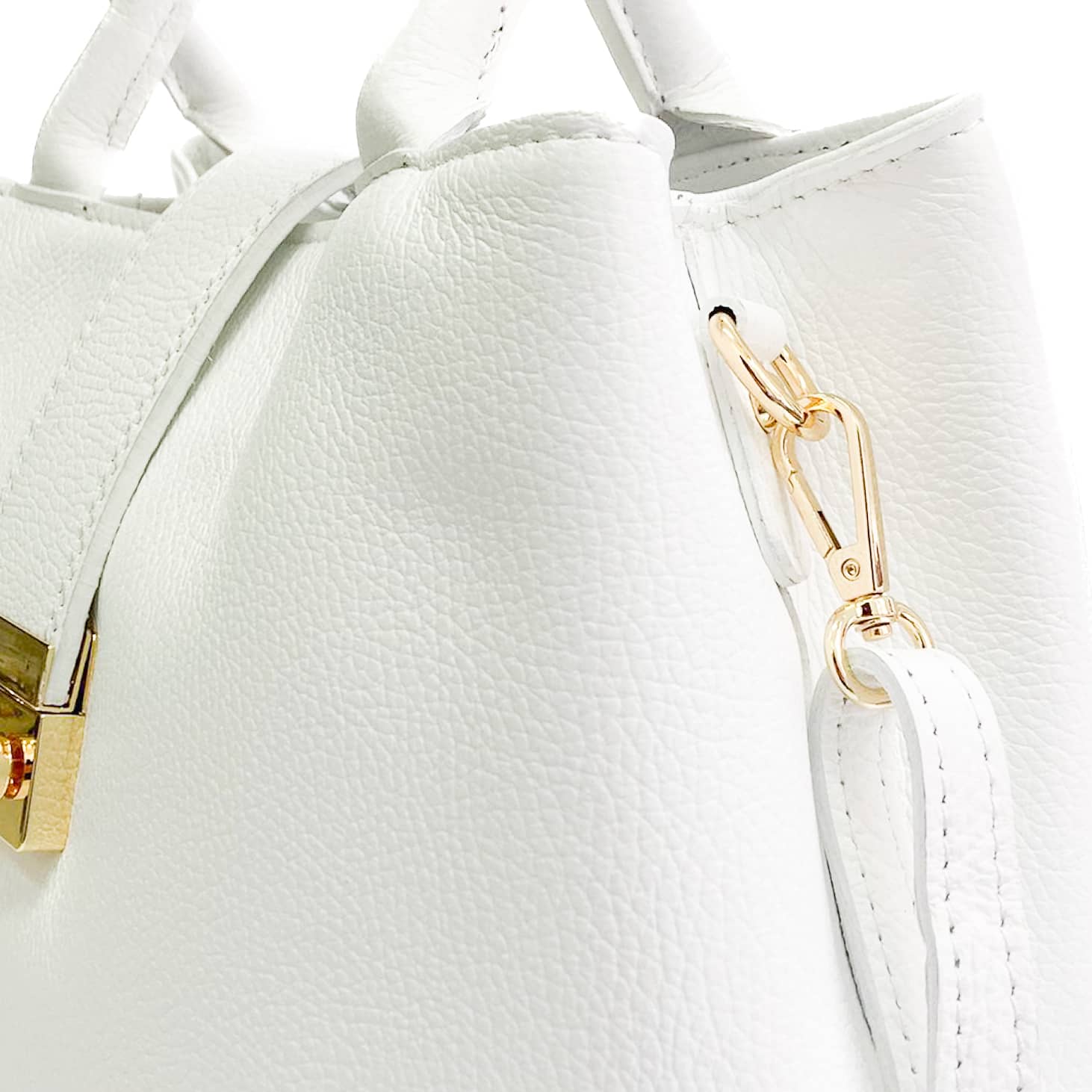 VERCELLI-BAG-borse-vista-moschettone-vicino-vitello-bianco