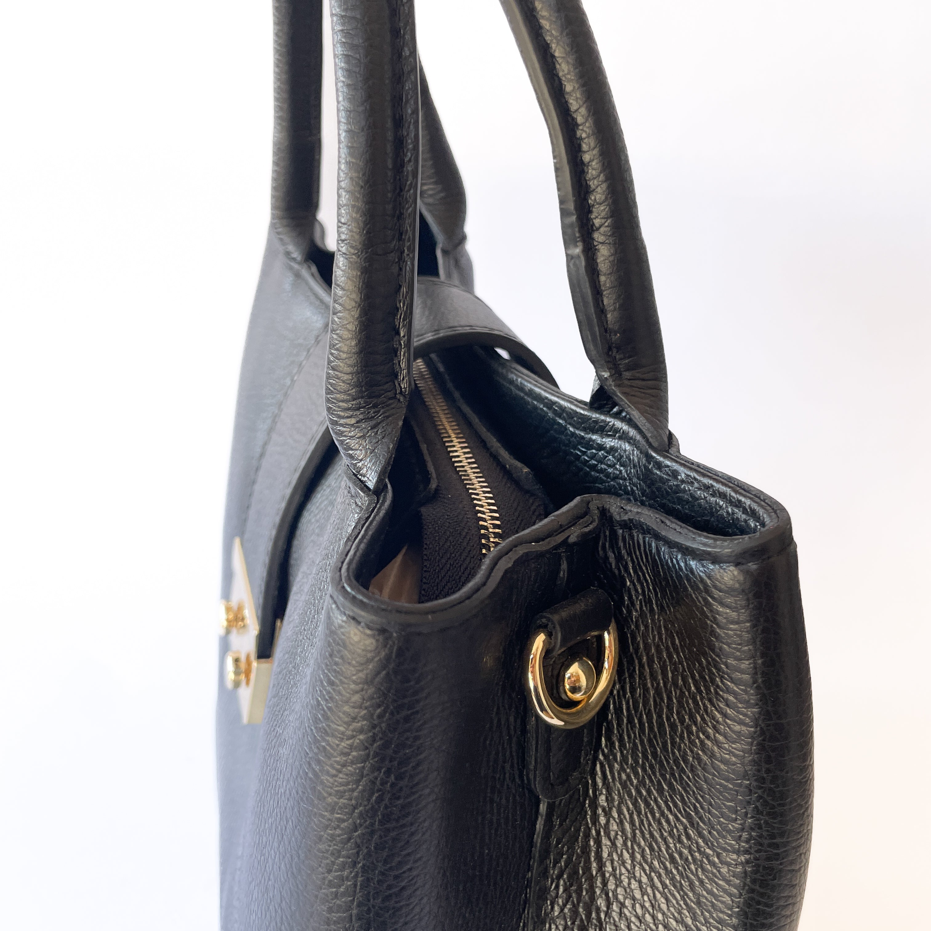 VERCELLI-BAG-borse-vista-laterale-zip-attacco-tracolla-vitello-nero