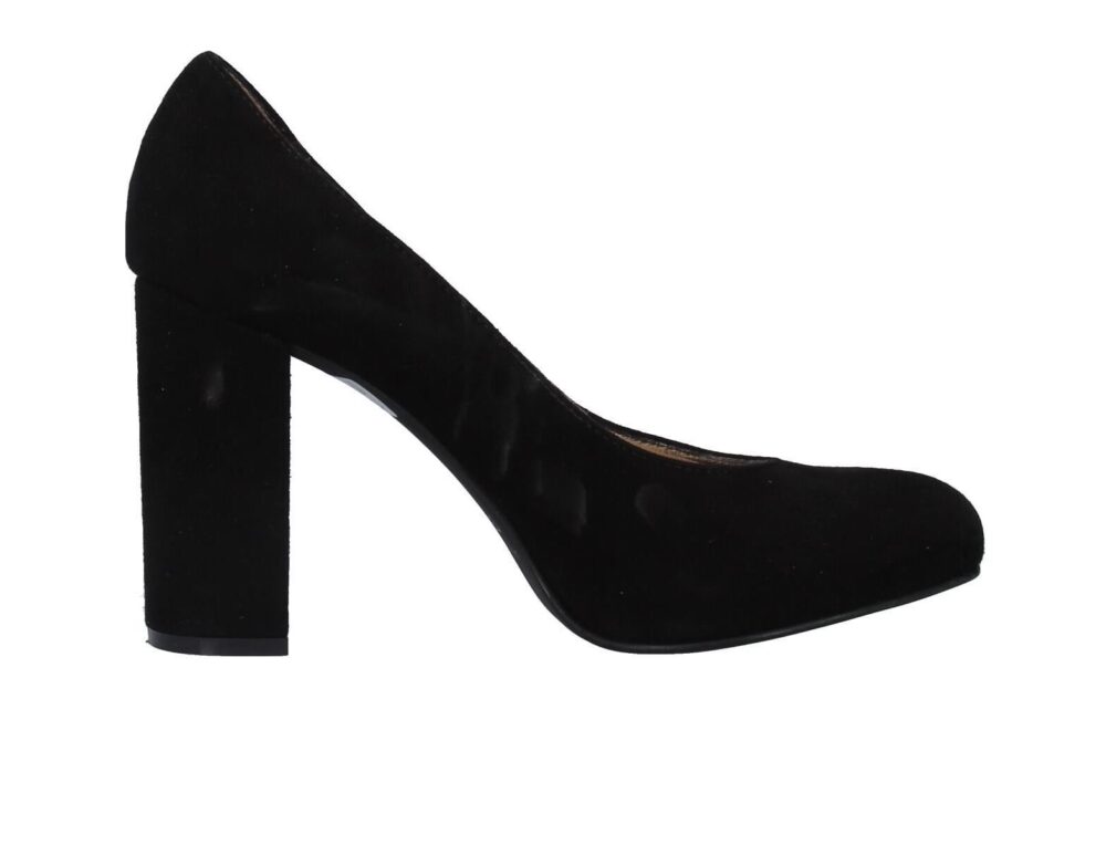 FOOLANJALILI-decollete-vista-laterale-singola-camoscio-nero