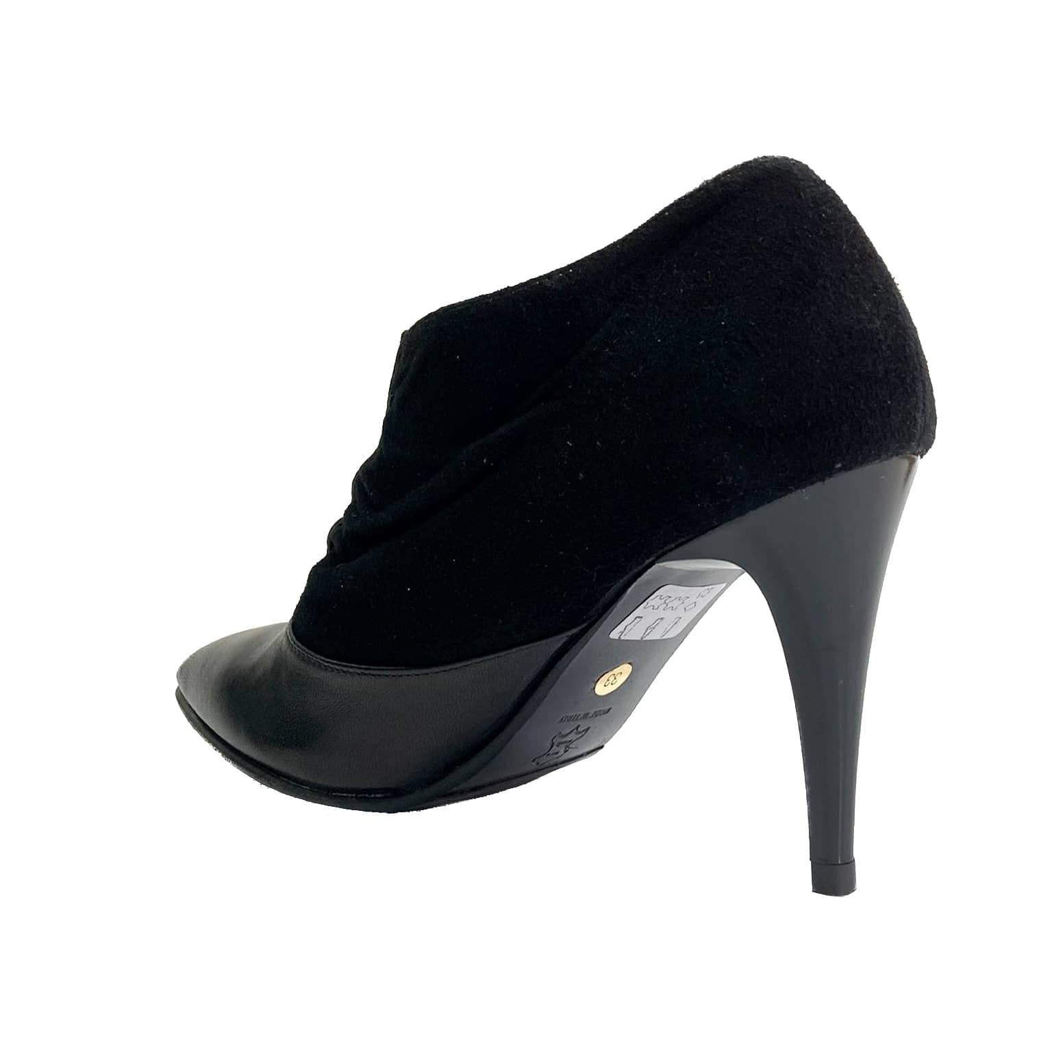 CELIA-stivaletto-vista-tallone-singola-camoscio-nappa-nero