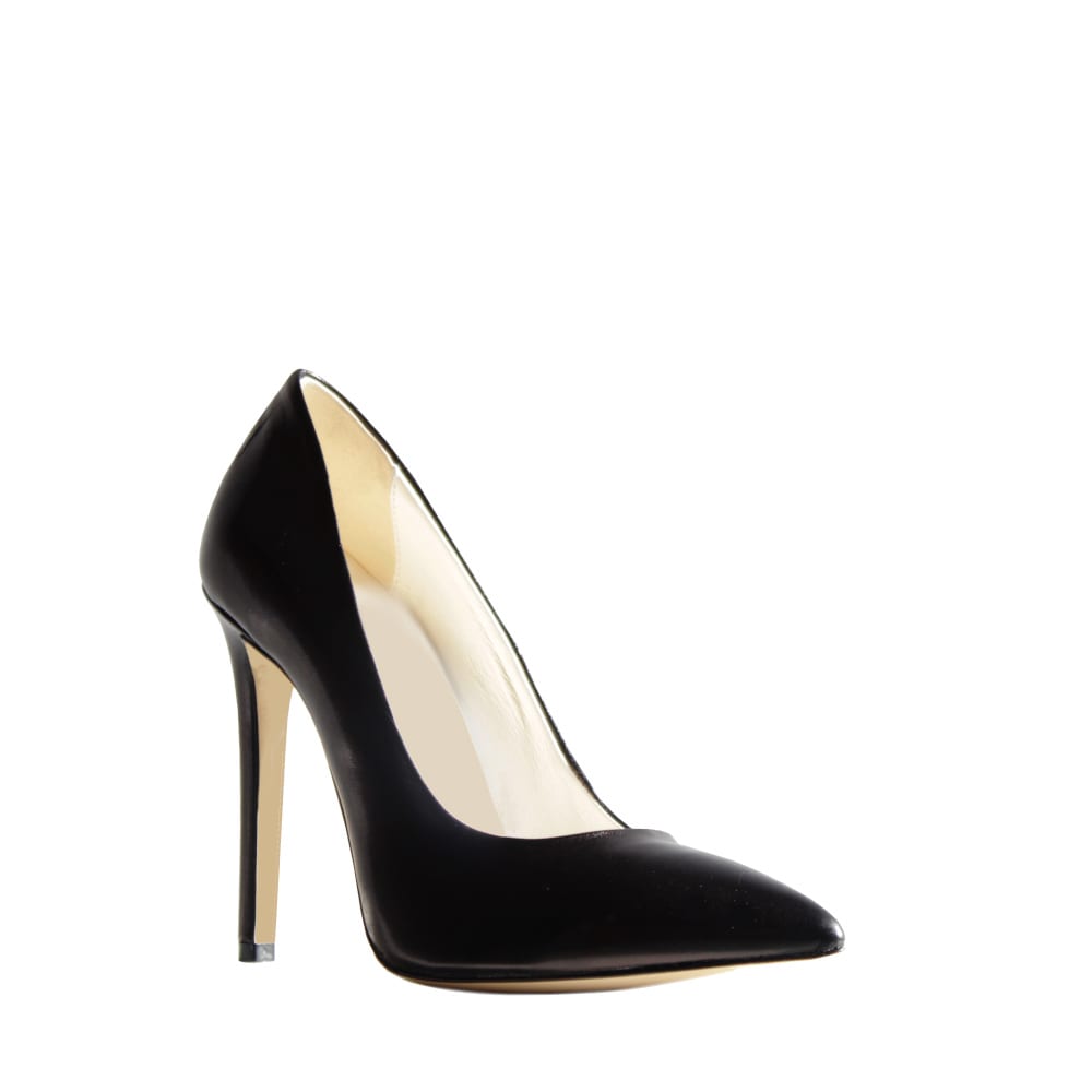 STEFY-decollete-vista-punta-lato-nappa-nera-tacco-11-cm