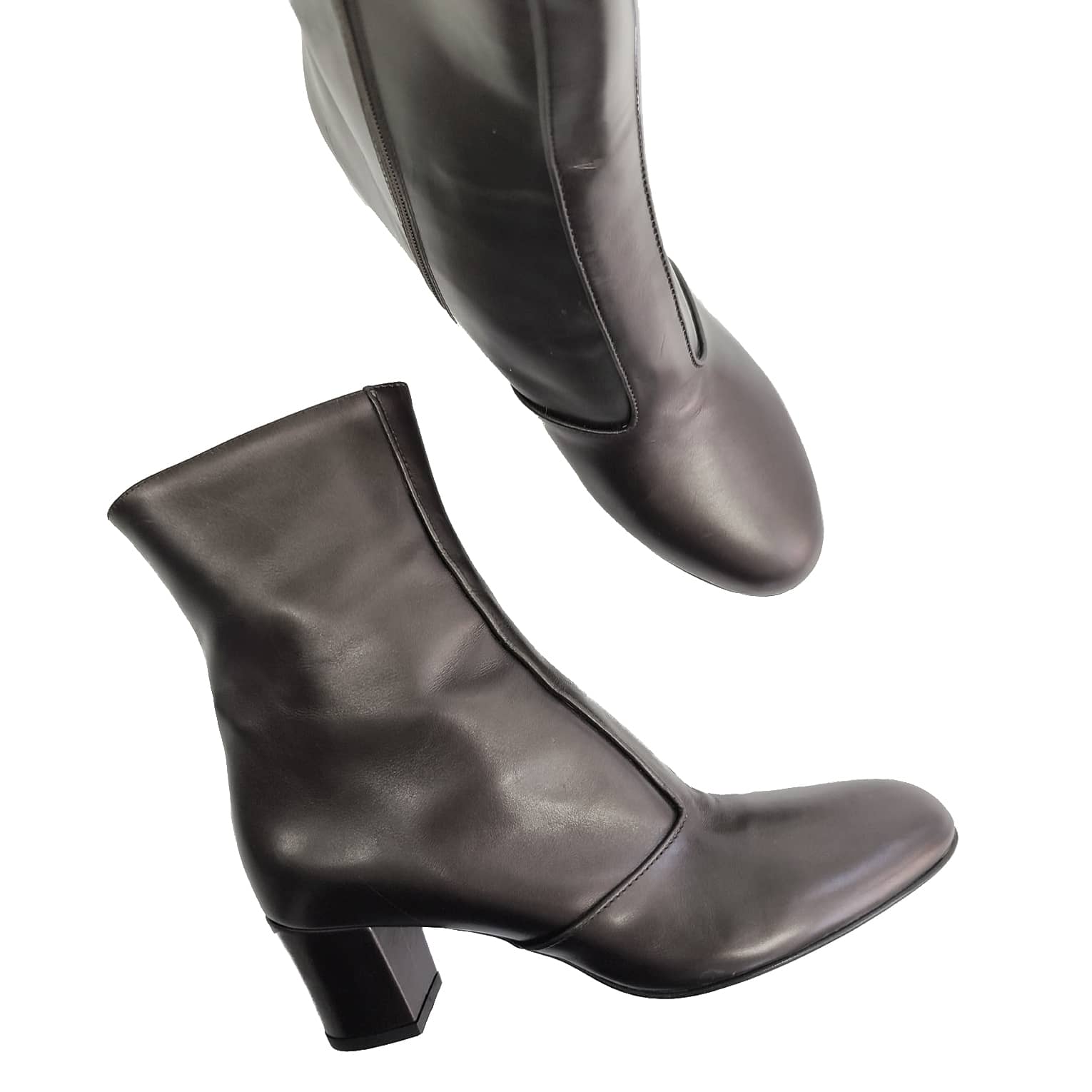 EXALTACION-tronchetto-stivaletto-vista-laterale-e-punta-sopra-vitello-asfato