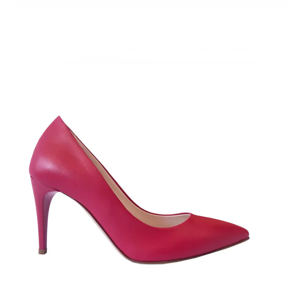 LETY-decollete-vista-laterale-singola-nappa-rosso-ciliegia