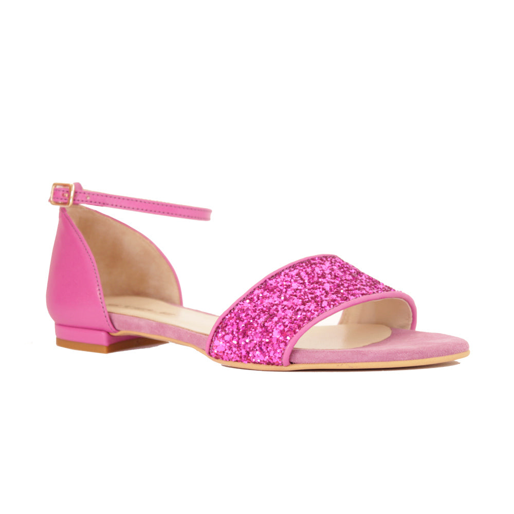 BERENICE-sandalo-vista-punta-singola-nappa-glitter-magenta