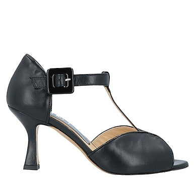 MARINA-sandalo-vista-laterale-fibbia-nappa-vernice-nera