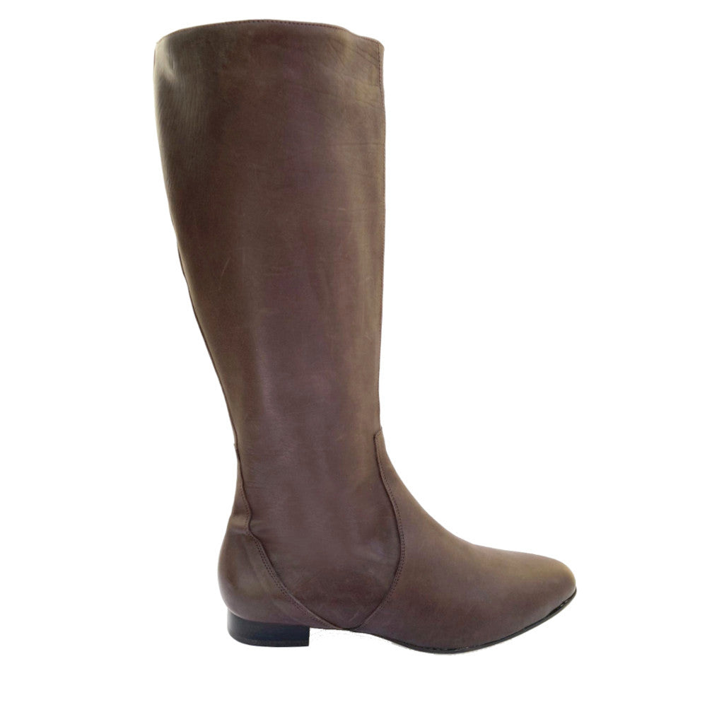 IDOIA-stivale-vista-laterale-singola-esterna-vitello-marrone-scuro