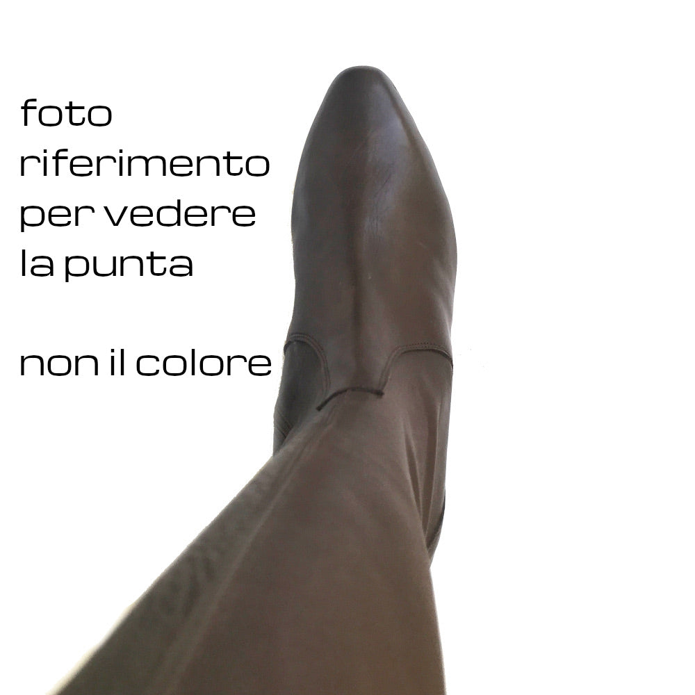 IDOIA-stivale-vista-punta-sopra-singola-vitello-nero