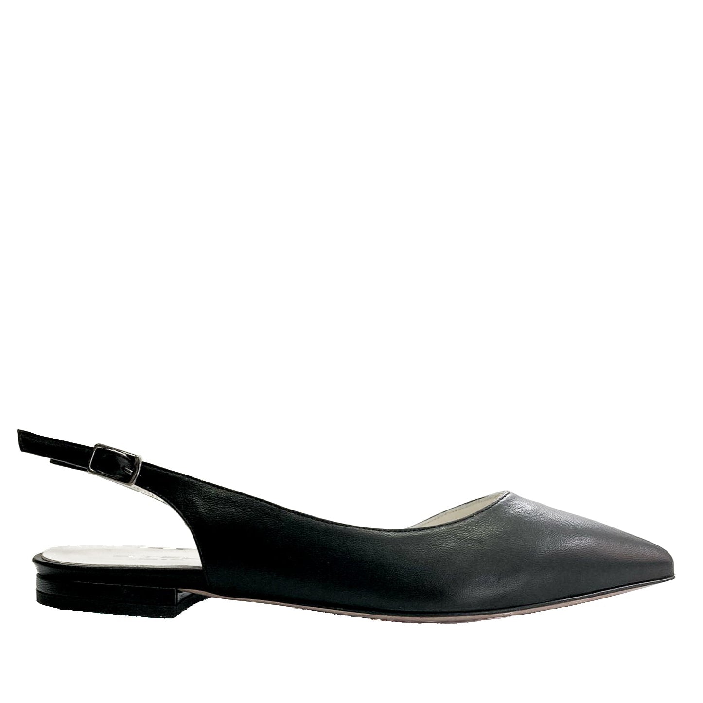 ARDISIA-slingback-vista-laterale-singola-nappa-nera