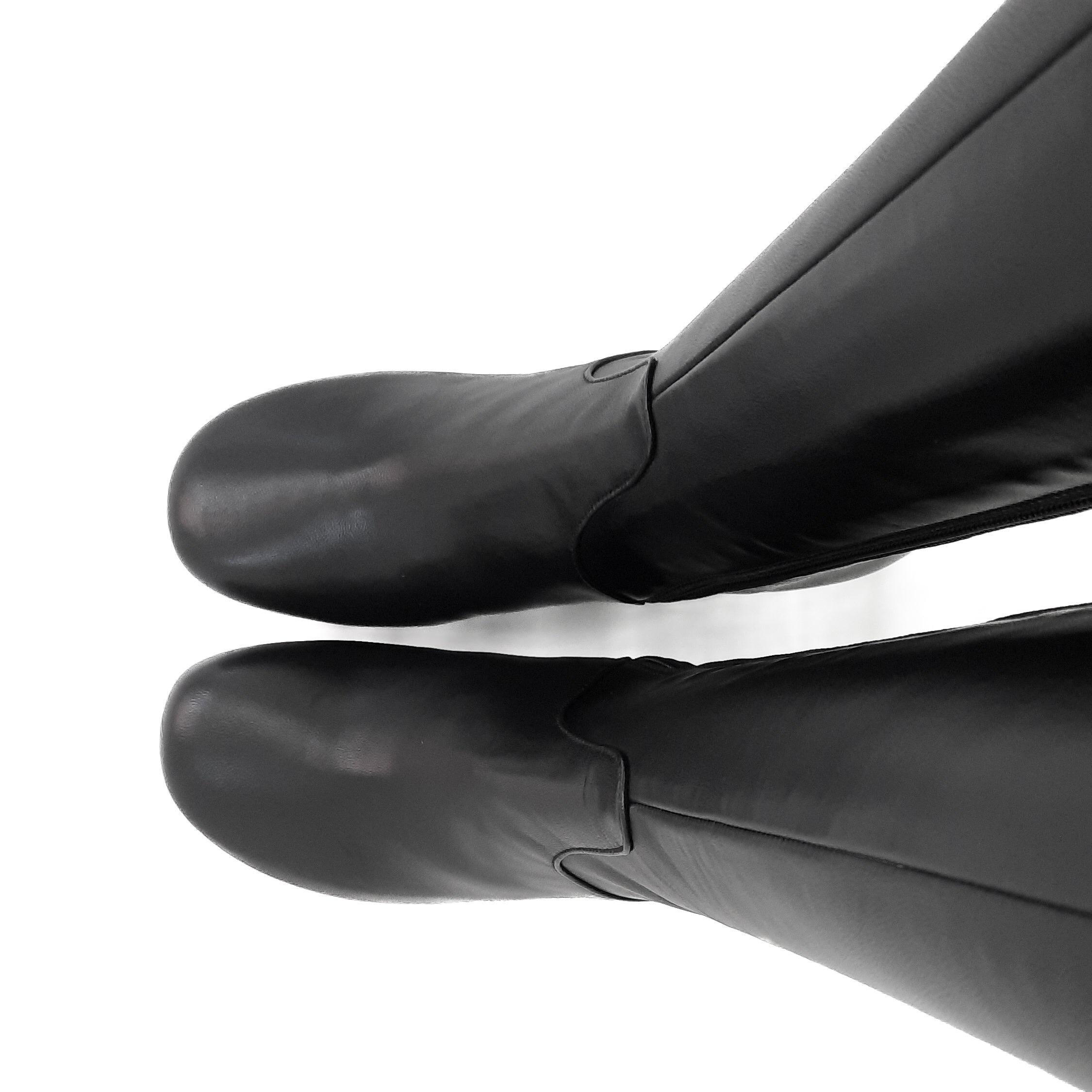 MONACO-stivale-vista-punta-sopra-paio-vitello-nero-tacco-8