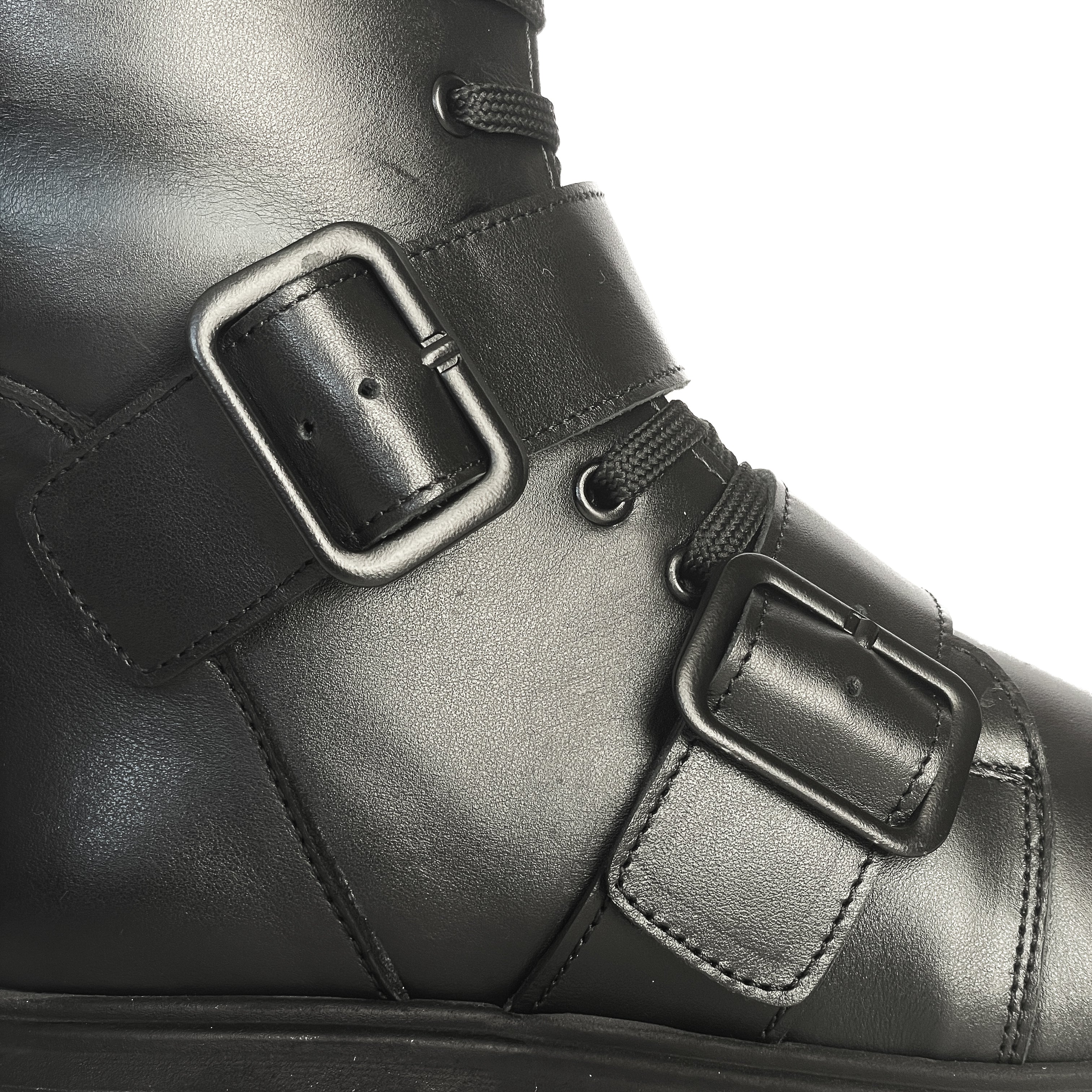 ROTTERDAM-anfibio-vista-laterale-dettaglio-fibbie-vitello-nero