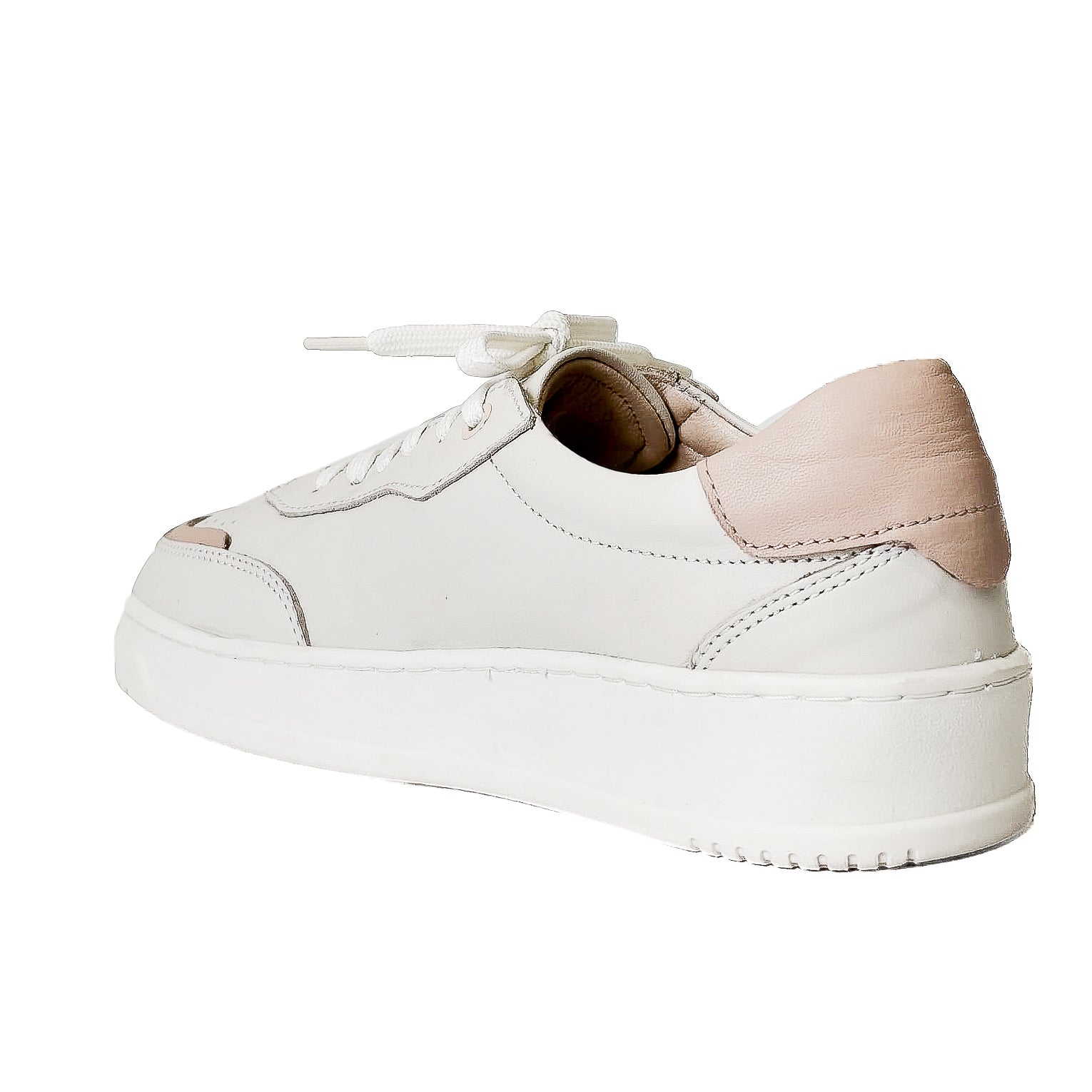 MARISOL-sneakers-vista-tallone-singola-nappa-latte-nappa-cipria