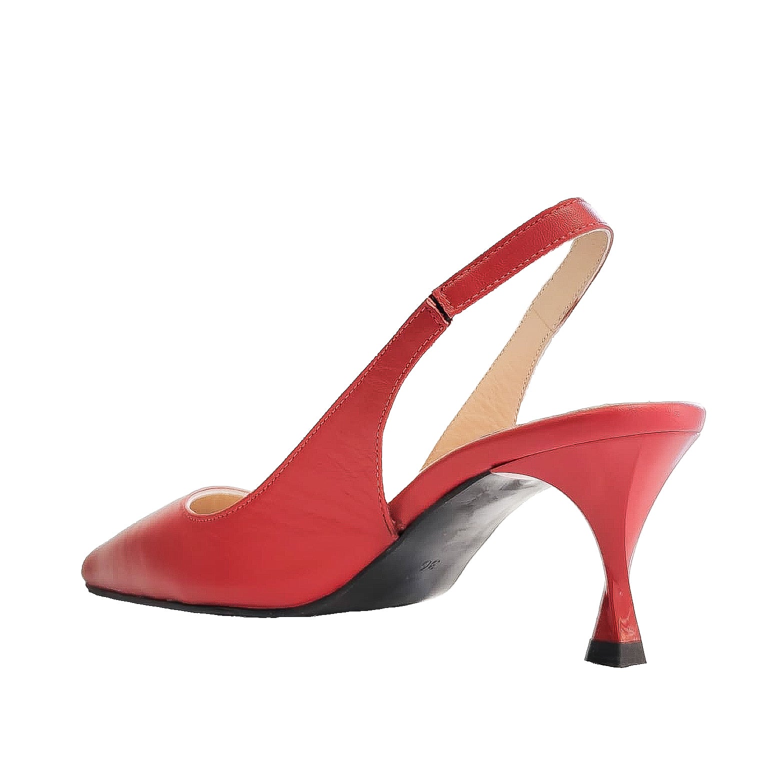 AGOSTINA-slingback-chanel-vista-tallone-singola-nappa-rossa