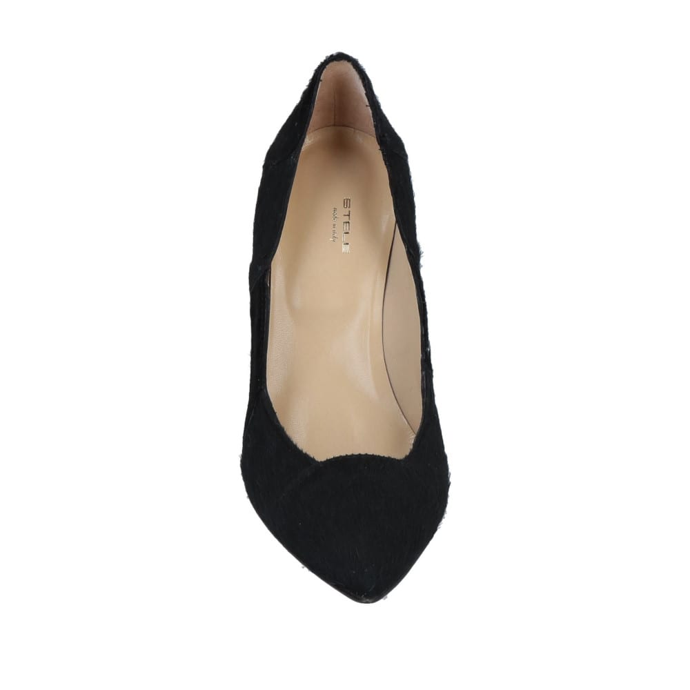 KASHASHA-decollete-vista-punta-sopra-singola-cavallino-nero