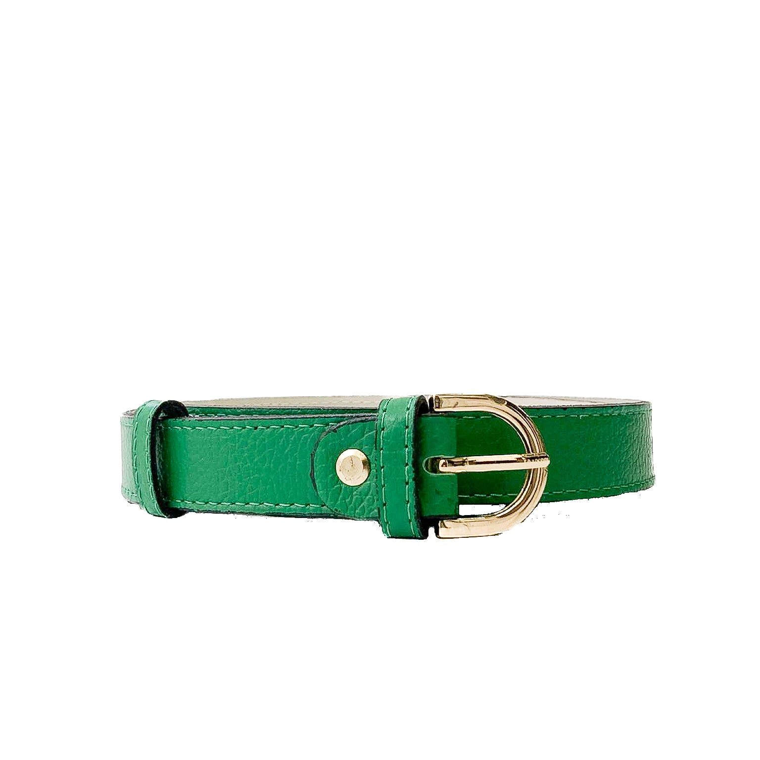 ALMA-BELT-accessori-cinta-vista-frontale-vitello-verde