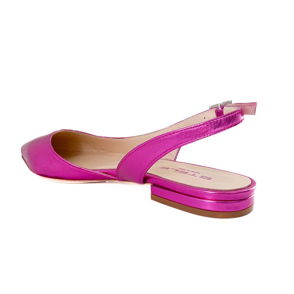ARDISIA-slingback-chanel-vista-tallone-laminato-fucsia
