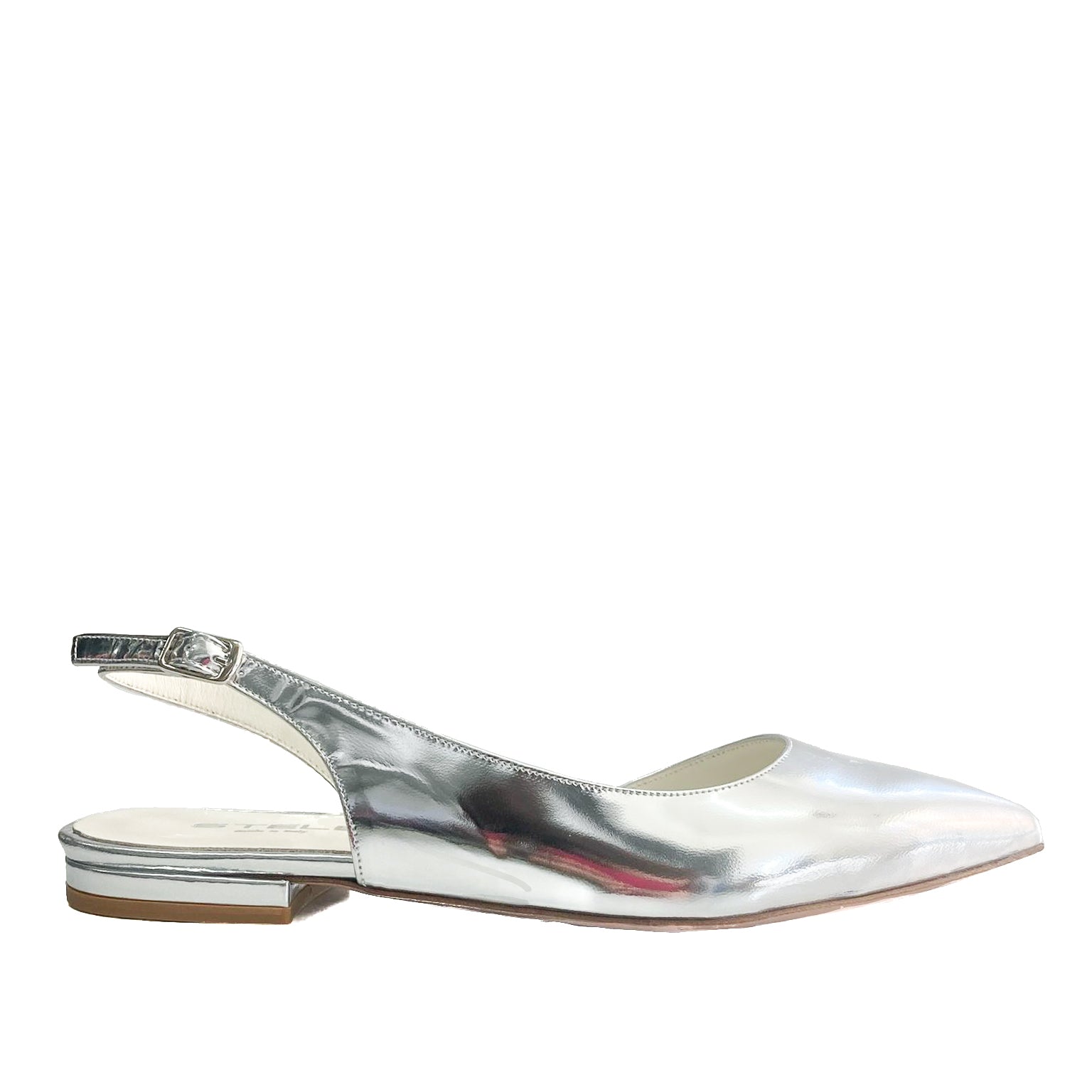 ARDISIA-slingback-chanel-vista-laterale-vitello-specchio-argento