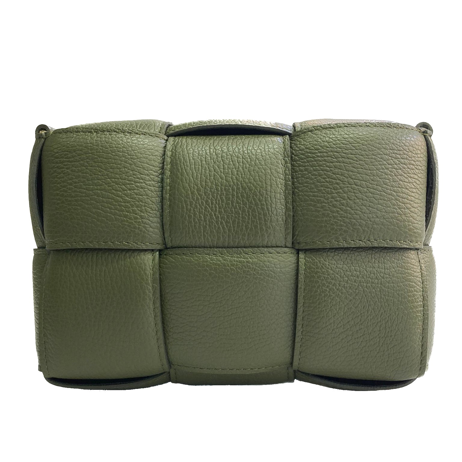 Astra-Bag-vitello-verde-militare-vista-dietro-elegante-pratica