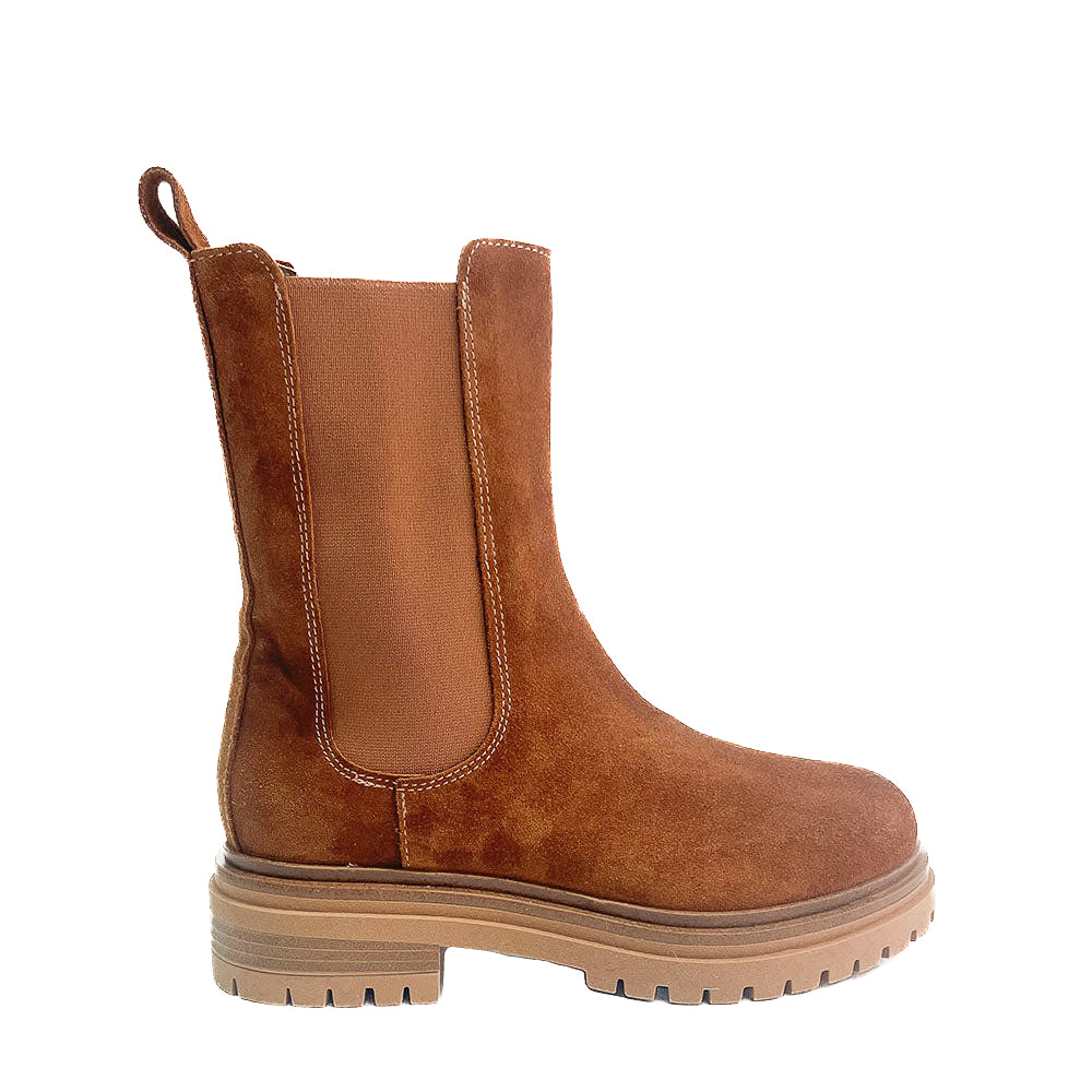 BARCELLONA-beatles-vista-laterale-camoscio-cuoio-vera-pelle