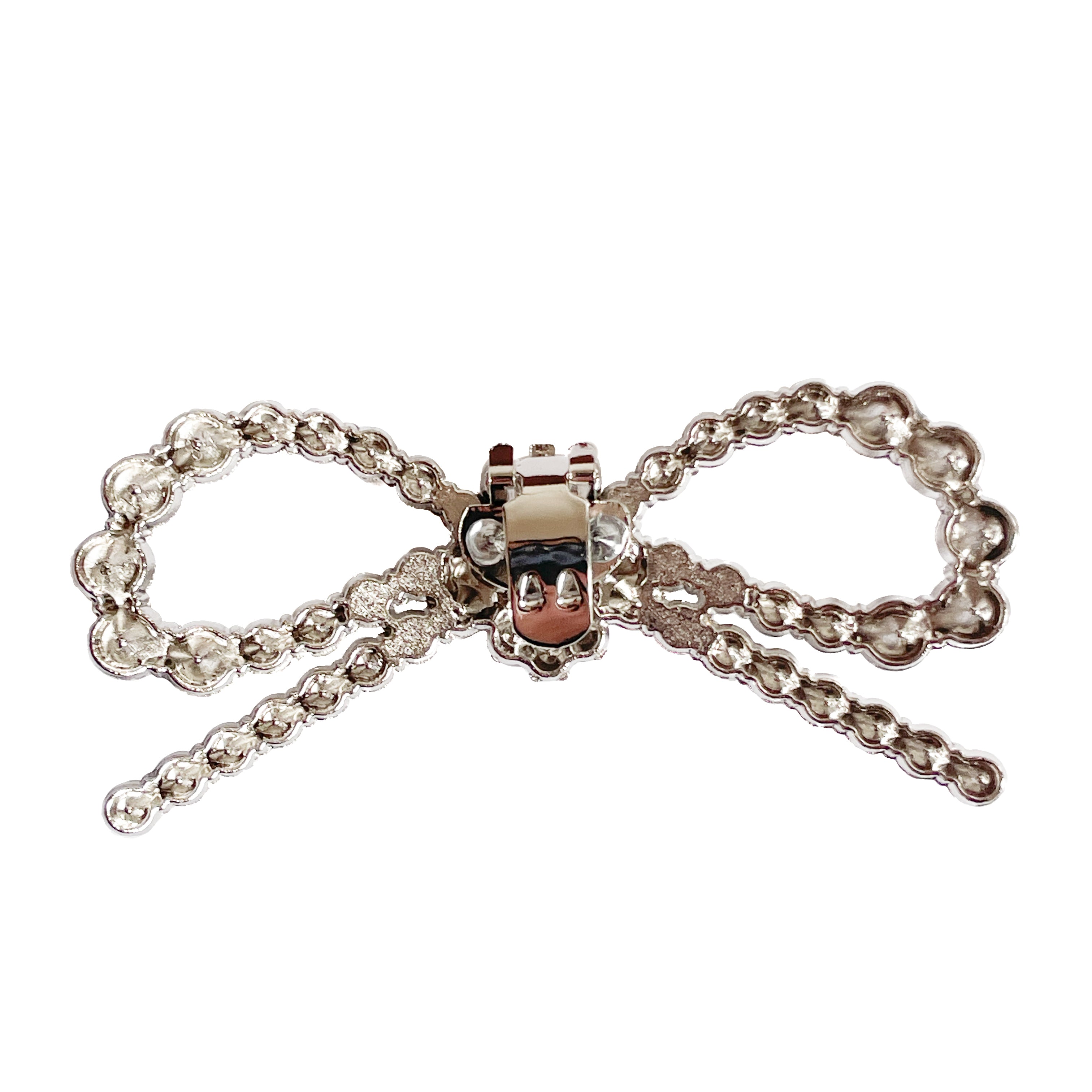 BOW-STRASS-accessori-fiocco-vista-posteriore-metallo-argento-strass-cry
