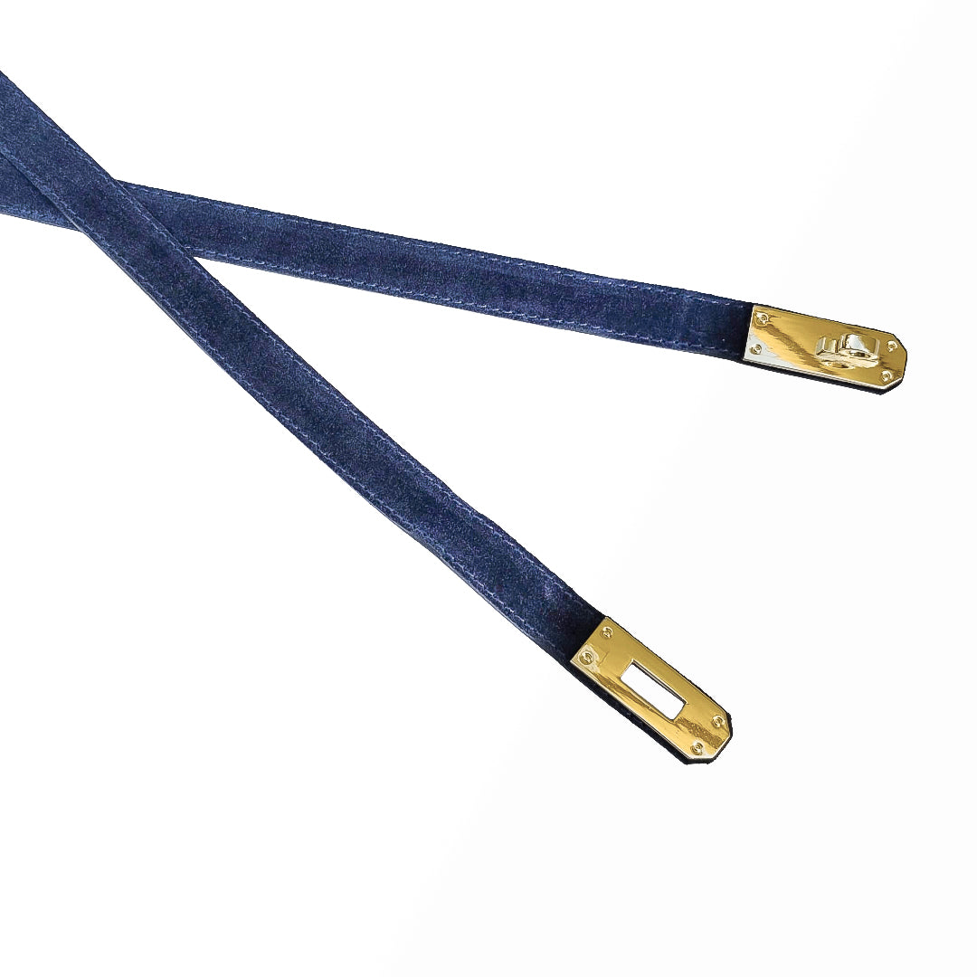 Cassandra Belt Camoscio Blu