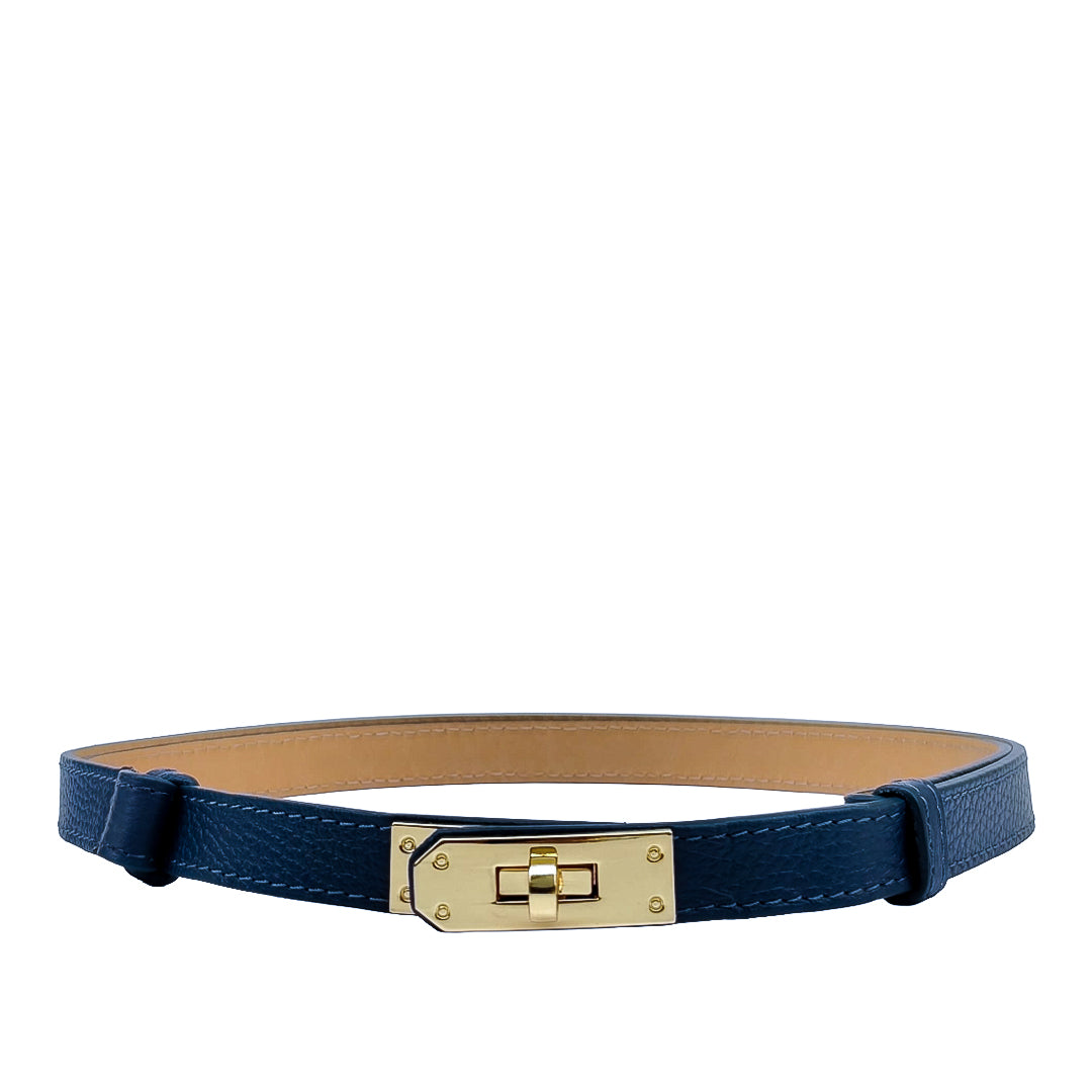 Cassandra Belt Vitello Blu
