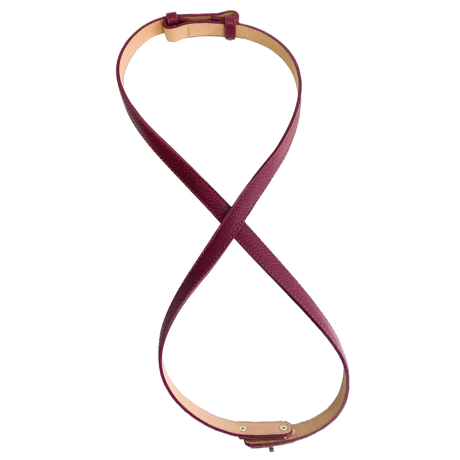 Cassandra-belt-vitello-bordeaux-regolabile-pelle-vista-frontale-otto