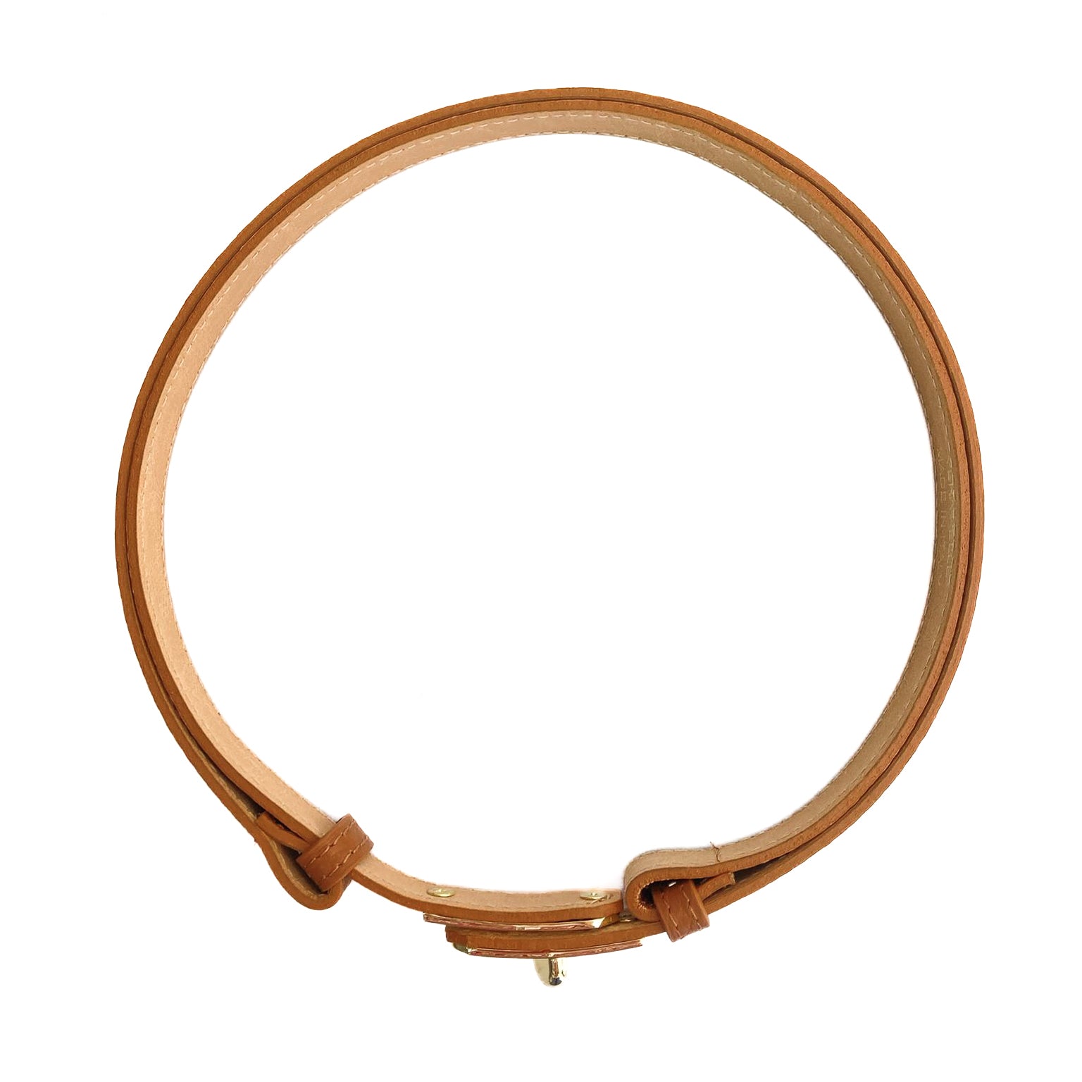 Cassandra-belt-vera-pelle-cuoio-vista-sopra-regolabile