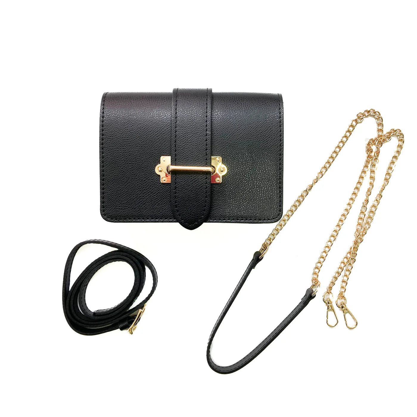 CREMONA-BAG-borsa-pochette-marsupio-vista-sopra-completa-vitello-nero