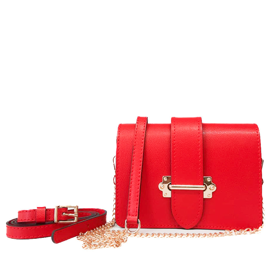 CREMONA-BAG-borsa-pochette-marsupio-vista-frontale-tracolla-cinta-vitello-rosso