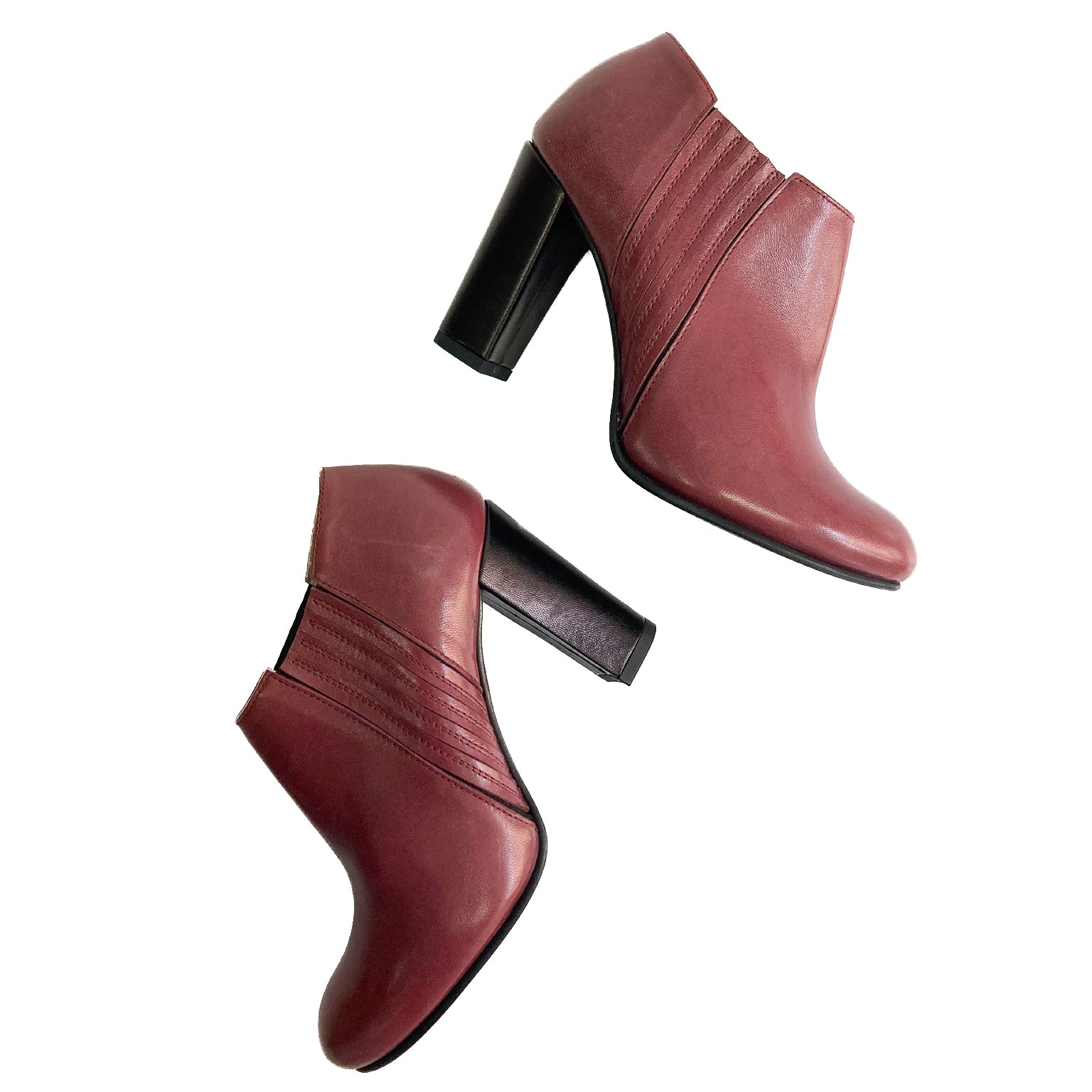 DULCINA-giroforma-stivaletto-vista-laterale-paio-sopra-vitello-bordeaux