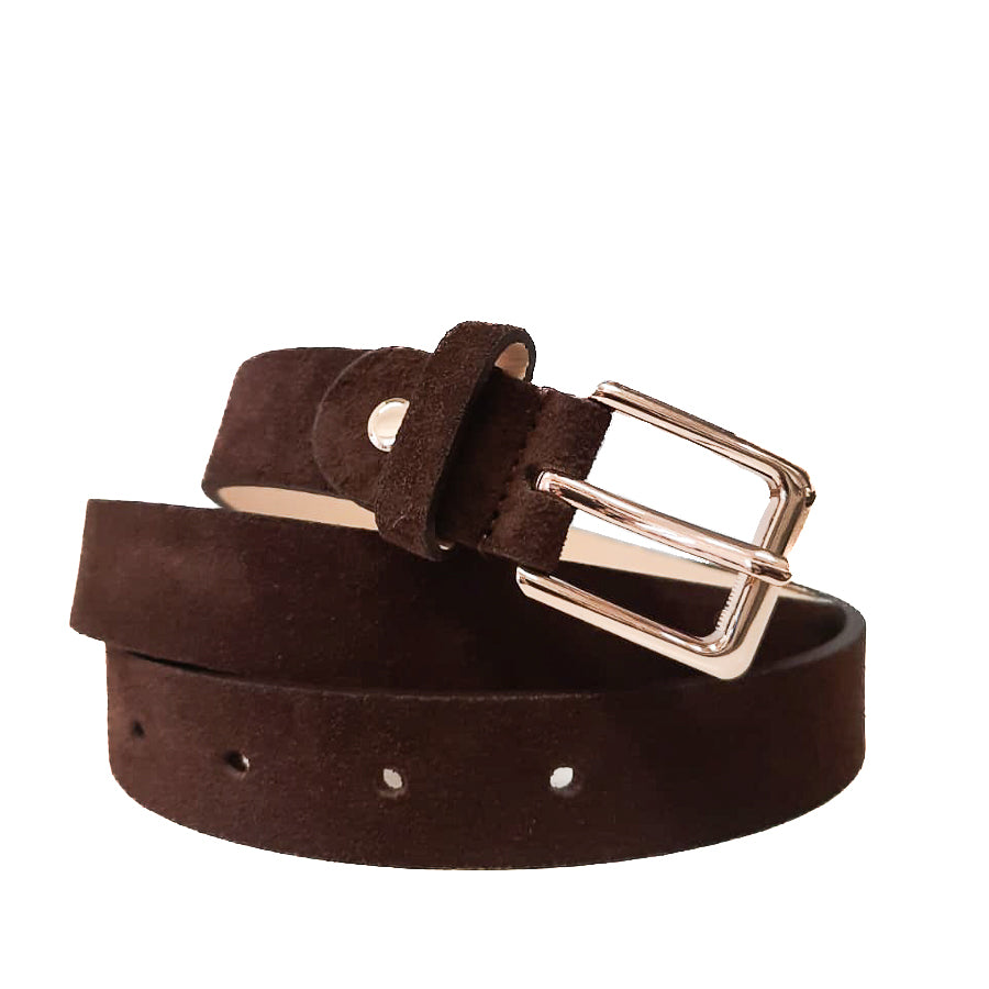 EMILIE-BELT-accessori-cinta-vista-frontale-camoscio-testa-di-moro