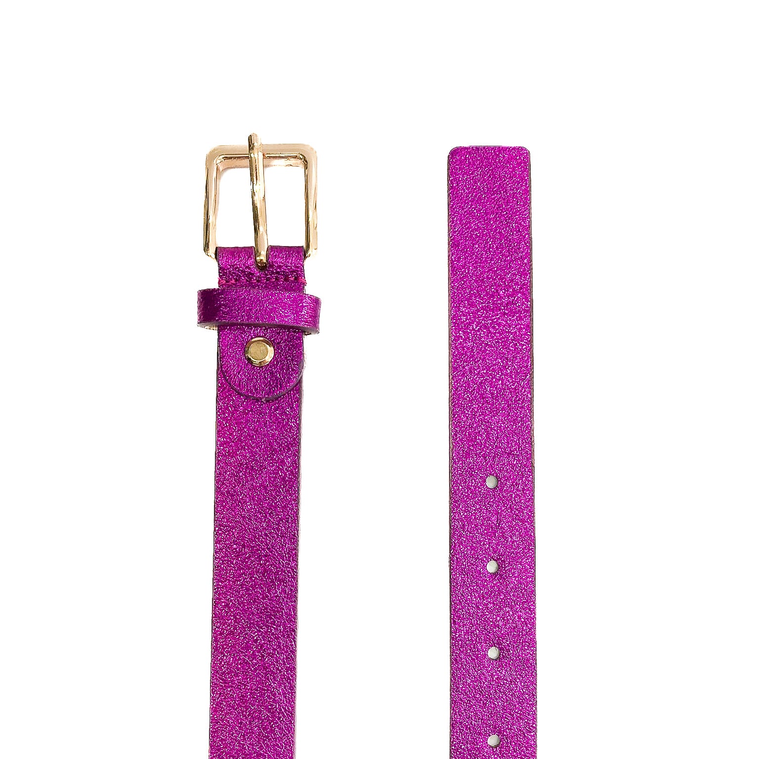 EMILIE-BELT-accessori-vista-dettagli-vitello-laminato-fucsia