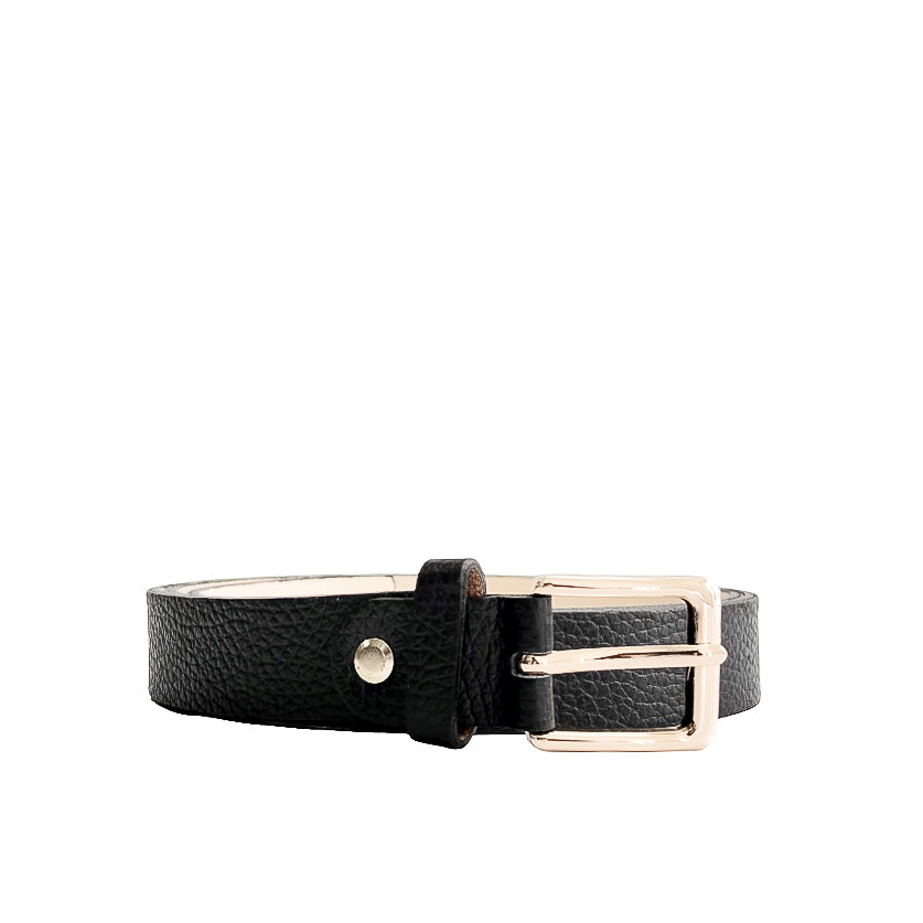 EMILIE-BELT-accessori-cinta-vista-frontale-diritta-vitello-nero