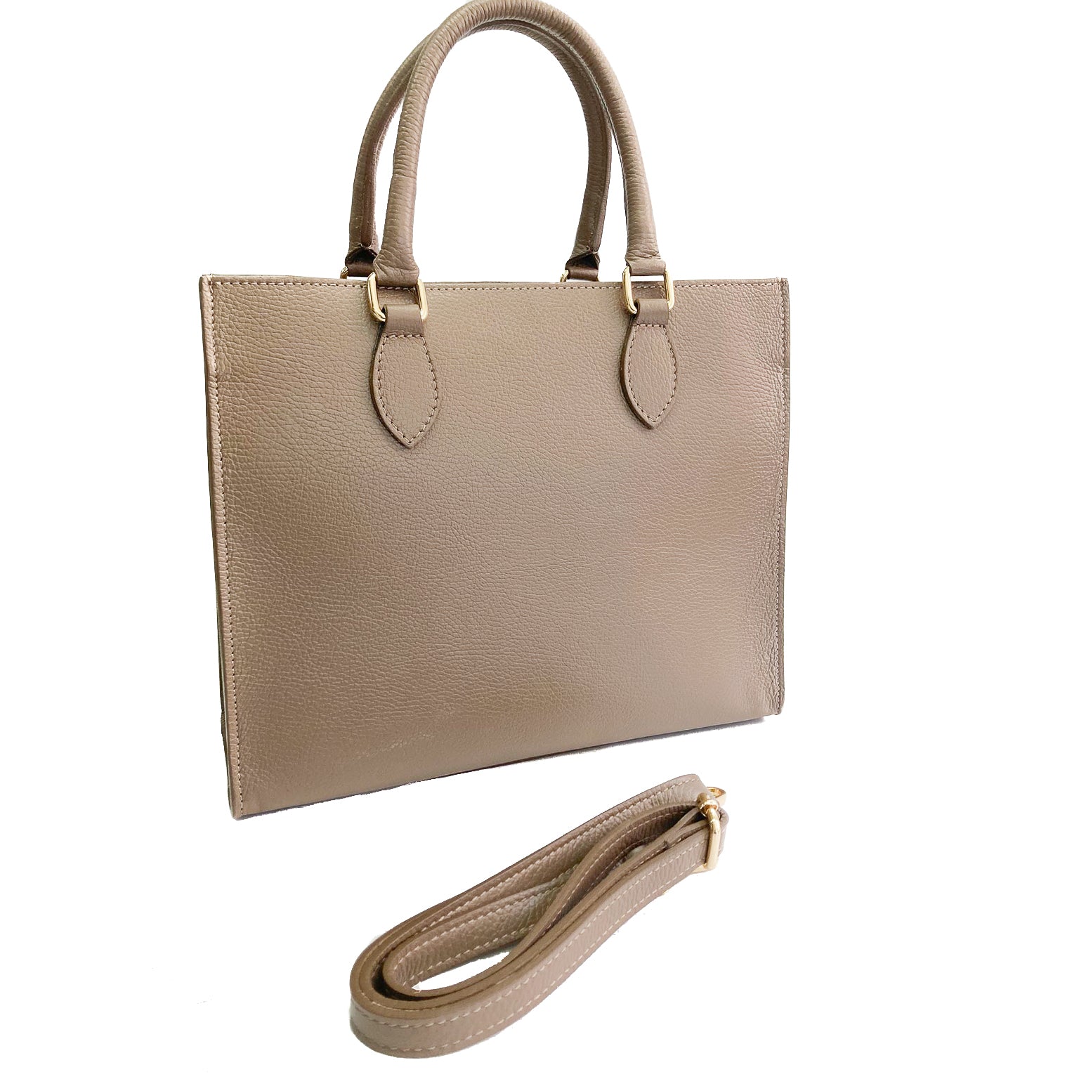 FRANCOFORTE-BAG-borse-vista-laterale-tracolla-vitello-taupe